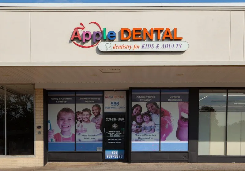 Outside view of Apple Dental Practice