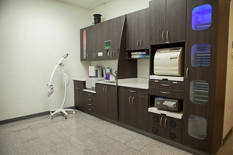 Another facility tour photo inside of a treatment room