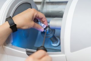 CEREC machine utilized in the office